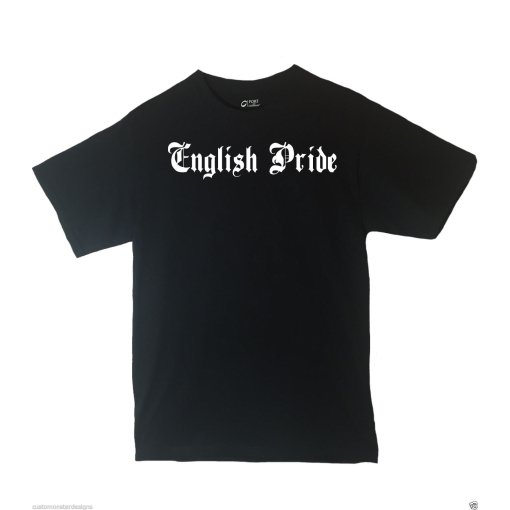 English Pride Shirt Country Pride T shirt Different Print Colors Inside