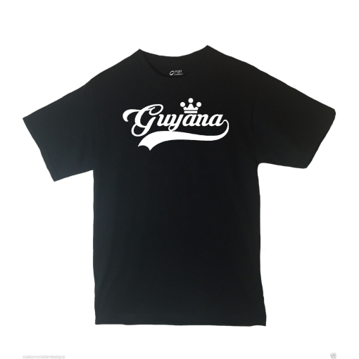 Guyana Shirt Country Pride Shirt All sizes and Different Print Colors Inside
