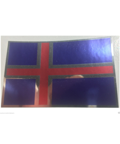 ICELAND FLAG Decal Vinyl Sticker chrome or white vinyl decal and 15 sizes!