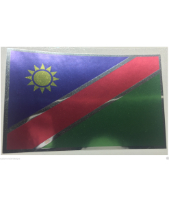 NAMIBIAN FLAG Decal Vinyl Sticker chrome or white vinyl decal and 15 sizes!