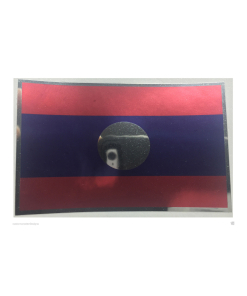 LAOTIAN LAOS FLAG Decal Vinyl Sticker chrome or white vinyl decal and 15 sizes!