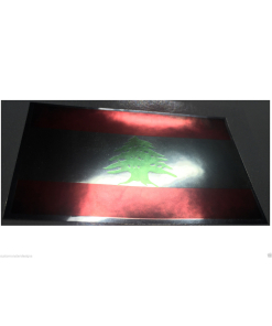 LEBANON FLAG Decal Vinyl Sticker chrome or white vinyl decal and 15 sizes!