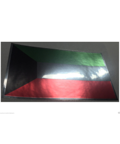 KUWAIT FLAG Decal Vinyl Sticker chrome or white vinyl decal and 15 sizes!