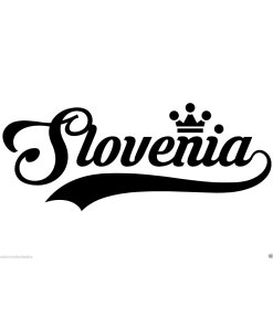 Slovenia...Slovenia Vinyl Wall Art Quote Decor Words Decals Sticker