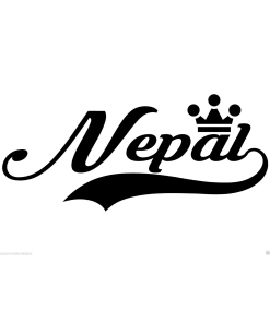 Nepal ... Nepal Vinyl Wall Art Quote Decor Words Decals Sticker