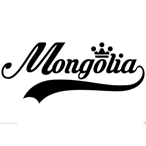 Mongolia ... Mongolia Vinyl Wall Art Quote Decor Words Decals Sticker