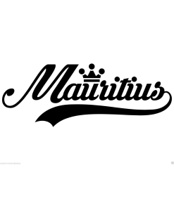 Mauritius ... Mauritius Vinyl Wall Art Quote Decor Words Decals Sticker