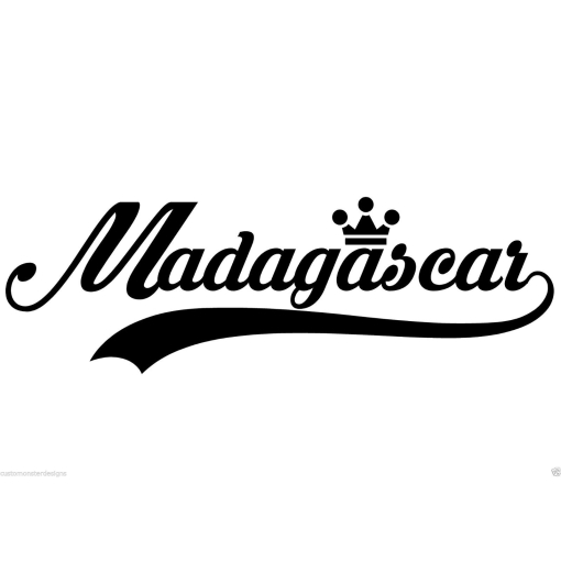 Madagascar Sticker... Madagascar Vinyl Wall Art Quote Decor Words Decals Sticker
