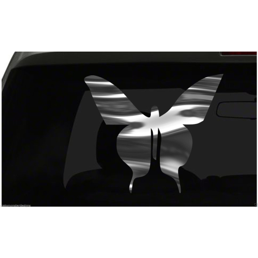 Butterfly Sticker Butterfly cute love S16 all chrome and regular vinyl colors