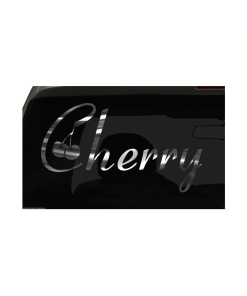 CHERRY Sticker cute love cherry all chrome and regular vinyl colors