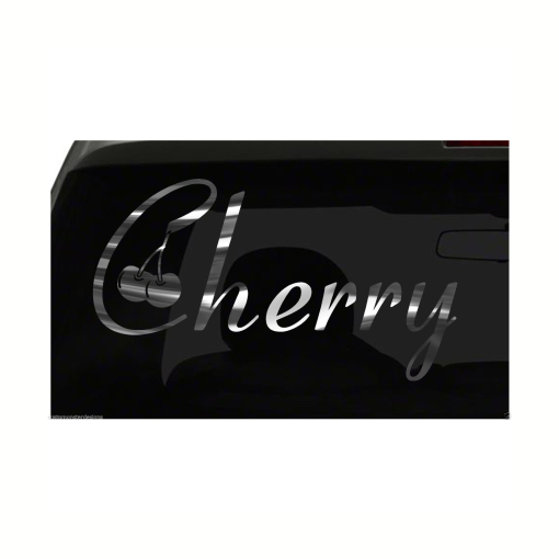 CHERRY Sticker cute love cherry all chrome and regular vinyl colors