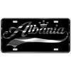 Albania License Plate All Mirror Plate & Chrome and Regular Vinyl Choices