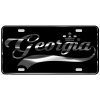 Georgia License Plate All Mirror Plate & Chrome and Regular Vinyl Choices