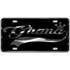 Ghana License Plate All Mirror Plate & Chrome and Regular Vinyl Choices
