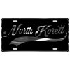 North Korea License Plate All Mirror Plate & Chrome and Regular Vinyl Choices