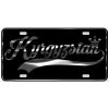 Kyrgyzstan License Plate All Mirror Plate & Chrome and Regular Vinyl Choices