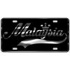 Malaysia License Plate All Mirror Plate & Chrome and Regular Vinyl Choices