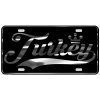 Turkey License Plate All Mirror Plate & Chrome and Regular Vinyl Choices