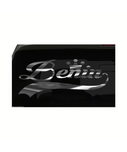 Benin sticker Country Pride Sticker all chrome and regular colors choices