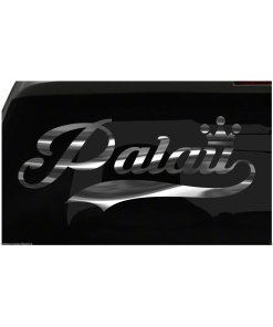 Palau sticker Country Pride Sticker all chrome and regular colors choices