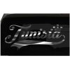 Tunisia sticker Country Pride Sticker all chrome and regular colors choices