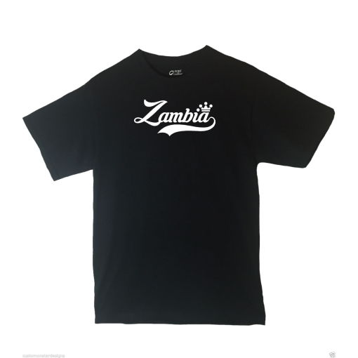 Zambia Shirt Country Pride Shirt Different Print Colors Inside!