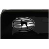 Italian Greyhound sticker dog oval euro all chrome & regular vinyl color choices