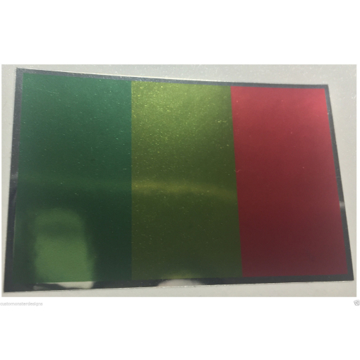 MALI FLAG Decal Vinyl Sticker chrome or white vinyl decal and 15 sizes!