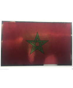 MOROCCO FLAG Decal Vinyl Sticker chrome or white vinyl decal and 15 sizes!