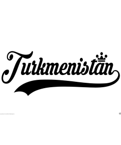 Turkmenistan... Turkmenistan Vinyl Wall Art Quote Decor Words Decals Sticker