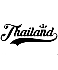 Thailand... Thailand Vinyl Wall Art Quote Decor Words Decals Sticker