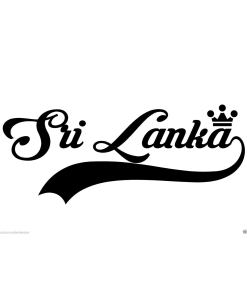 Sri Lanka... Sri Lanka Vinyl Wall Art Quote Decor Words Decals Sticker