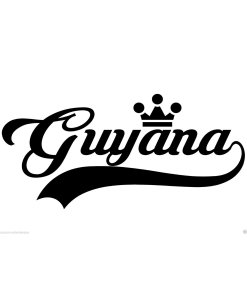 Guyana Sticker... Guyana Vinyl Wall Art Quote Decor Words Decals Sticker