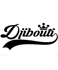 Djibouti Sticker... Djibouti Vinyl Wall Art Quote Decor Words Decals Sticker