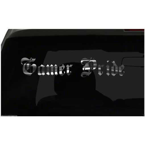 GAMER PRIDE decal Country Pride vinyl sticker all size & colors FAST Ship!