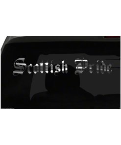 SCOTTISH PRIDE decal Country Pride vinyl sticker all size & colors FAST Ship!