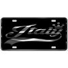 Italy License Plate All Mirror Plate & Chrome and Regular Vinyl Choices