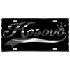 Kosovo License Plate All Mirror Plate & Chrome and Regular Vinyl Choices