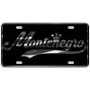 Montenegro License Plate All Mirror Plate & Chrome and Regular Vinyl Choices