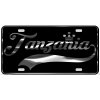 Tanzania License Plate All Mirror Plate & Chrome and Regular Vinyl Choices