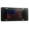 US American Flag Heavy Duty Aluminum License Plate S5