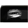 DANCE Sticker Oval Ballet Ballerina Euro all chrome and regular vinyl colors
