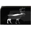 Deer Sticker Elk Deer Hunting S1 All size regular & Chrome Mirror Vinyl Colors