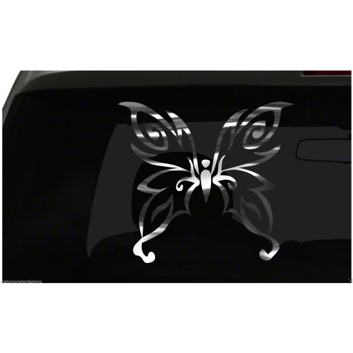Butterfly Sticker Butterfly cute love S1 all chrome and regular vinyl colors