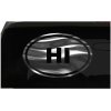 Hawaii Sticker HI Oval Euro Sticker all chrome and regular vinyl colors