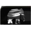 Elephant Sticker Africa Safari S3 all chrome and regular vinyl colors