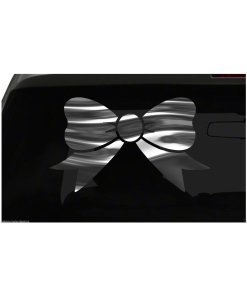 BOW TIE Sticker Cute Funny Gift Fun Humor all chrome and regular vinyl colors