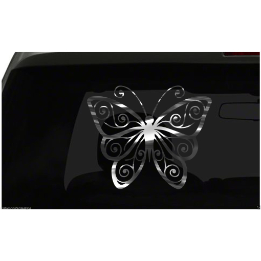 Butterfly Sticker Butterfly cute love S10 all chrome and regular vinyl colors