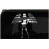 Angel with Wings Sticker Evil Devil Sexy S6 all chrome & regular vinyl colors