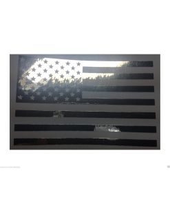US Flag Sticker American Flag sticker All size regular Chrome Mirror Vinyl Color